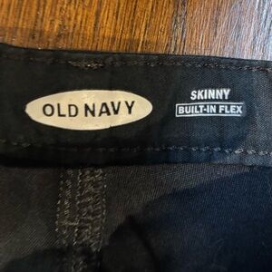 Old Navy Black Built-In Flex Jeans